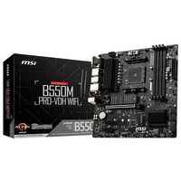 Miniatura 1 de PLACA AMD RYZEN MSI B550M PRO-VDH WIFI AM4 DDR4 PCX3.0 MATX HDMI DPORT