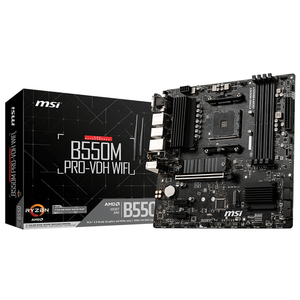 PLACA-AMD-RYZEN-MSI-B550M-PRO-VDH-WIFI-AM4-DDR4-PCX3.0-MATX-HDMI-DPORT