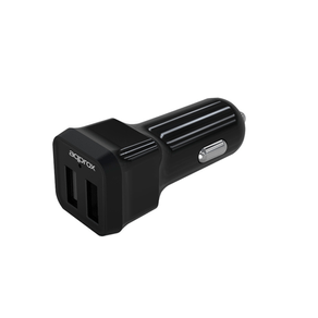 CARGADOR-APPROX-PARA-COCHE-2-USB-5V--2.4AH-COLOR-NEGRO-APPUSBCAR24B