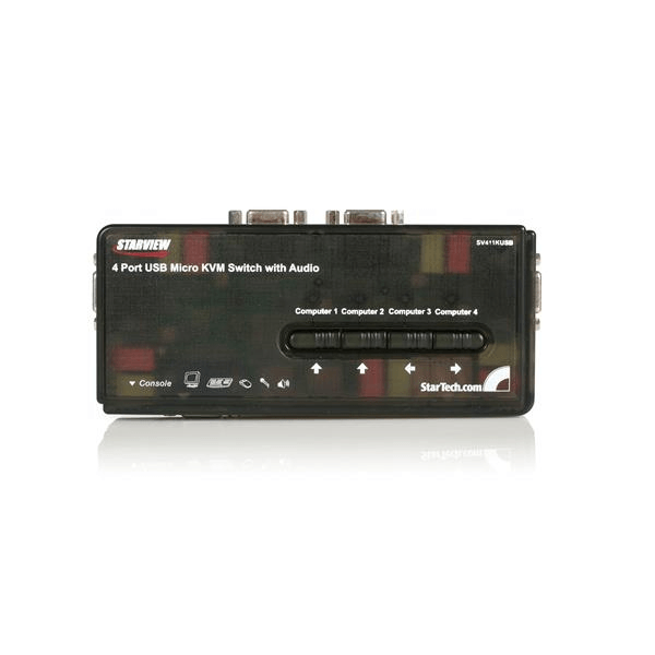 4 PORT MINI USB KVM KIT