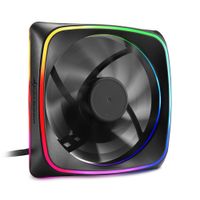 Miniatura 4 de VENTILADOR CAJA SHARKOON SHARK LIGHTS FAN 120X120X 25 MM RGB LED