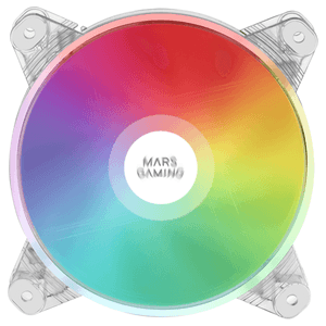 Mars Gaming Ventilador MFD CHROMA RGB ULTRA-SILENT