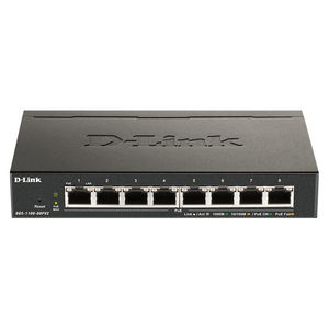 8-PORT-POE-GIGABIT-SMART-MANAGED-SWITCH--64W----------------------------8-PORT-1000BASETX-AUTO-NEGOTIATING-10-100-1000MBPS-SWITCH