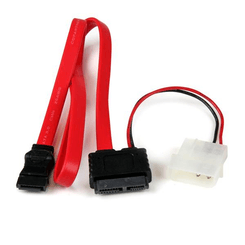 20IN SLIMLINE SATA FEMALE TO