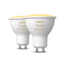 PACK-DOBLE-PHILIPS-HUE-GU10-WHITE-AMBIANCE-350-LUMENS