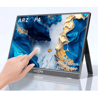 Miniatura 1 de Arzopa A1T 15 6  Monitor port  til T  ctil FullHD 60Hz IPS T  ctil HDR10 Altavoces USB C HDMI