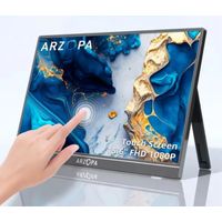 Miniatura 2 de Arzopa A1T 15 6  Monitor port  til T  ctil FullHD 60Hz IPS T  ctil HDR10 Altavoces USB C HDMI
