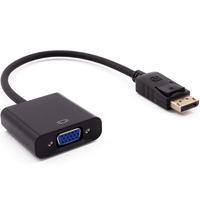 Miniatura 1 de CABLE ADAPTADOR NILOX DISPLAYPORT A VGA MACHO HEMBRA