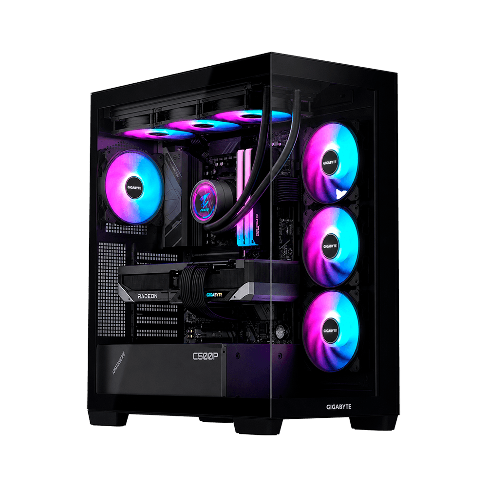 RANDOM Powered by GIGABYTE AMD Ryzen 7 9800X3D, RX 9070XT 16GB, 32GB, 2TB NVMe, 850W Platinum, WiFi, Windows 11