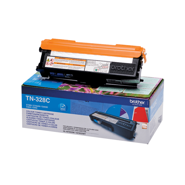 TN-328C TONER CARTRIDGE CYAN F/ HL-4150CDN/4570CDW/4570CD WT