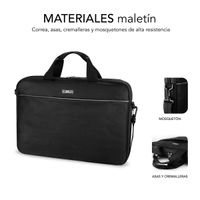 Miniatura 4 de MALETIN + RATON USB PORTATIL 15,6´´ SUBBLIM SELECT NEGRO