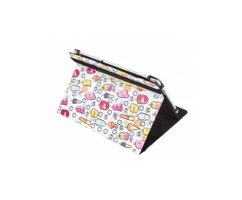 FUNDA TABLET UNIVERSAL 9-10.1" COOL ICE POP BLANCO/AZUL SILVER HT