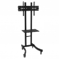Miniatura 1 de SOPORTE DE SUELO CON RUEDAS APPROX PARA PANTALLA  DE 30" - 55"  FIJO  MAX. VESA  600x400 HASTA 40KG