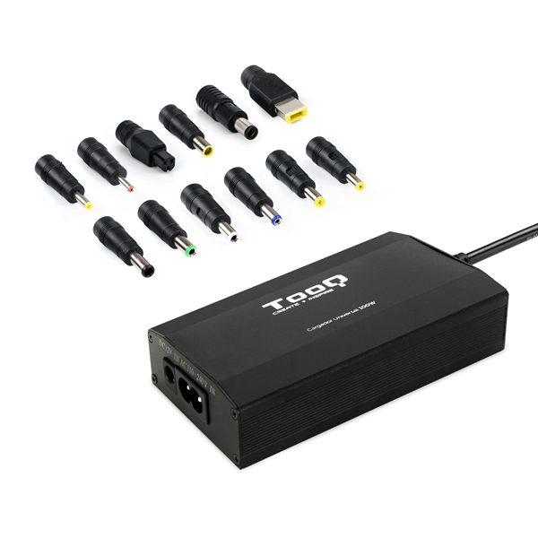 CARGADOR AUTOMATICO TOOQ 100W 1USB 12PUNTAS