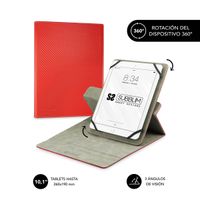 Miniatura 2 de FUNDA DE ROTACION 360º 10,1´´ SUBBLIM RED