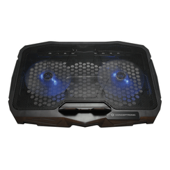 BASE REFRIGERACION PARA PORTATILES CONCEPTRONIC 2 VENTILADORES 125MM HASTA 15,6"