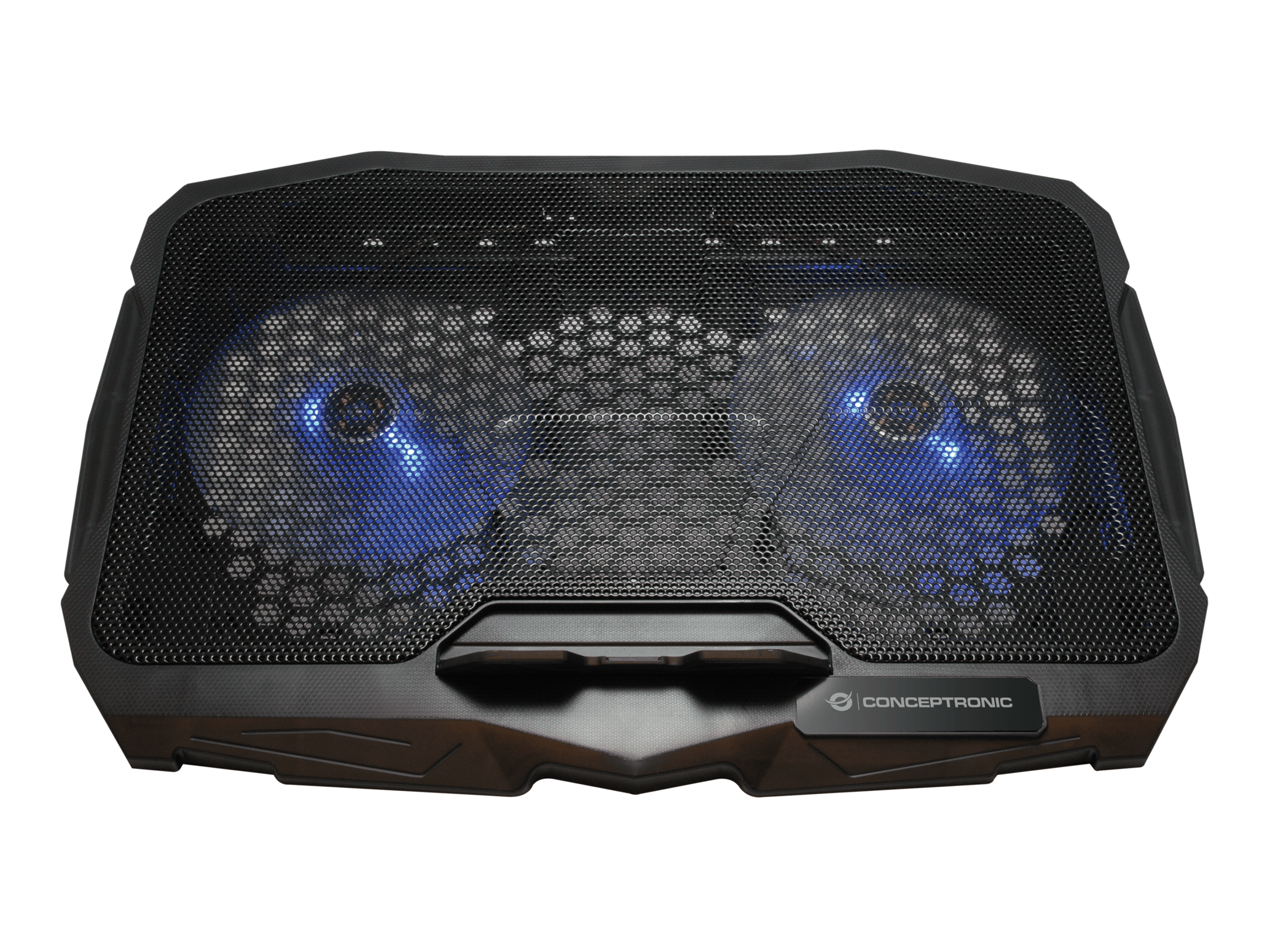 BASE REFRIGERACION PARA PORTATILES CONCEPTRONIC 2 VENTILADORES 125MM HASTA 15,6"