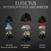 Miniatura 7 de TECLADO MECANICO GAMING LOGITECH G512 CARBON RGB GX BROWN