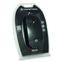 Miniatura 4 de RATON CONCEPTRONIC OPTICO NEGRO CLLM3BDESK