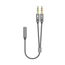 AISENS---CABLE-ADAPTADOR-AUDIO-JACK-3.5-4PINES-H-2XJACK-3.5-3PINES-M