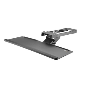 UNDER-DESK-KEYBOARD-TRAY---WITH-26IN-W---HEIGHT-ADJUSTAB-LE