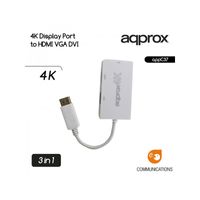 Miniatura 6 de ADAPTADOR DISPLAYPORT A HDMI -VGA - DVI APPROX APPC37