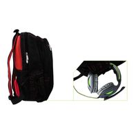 Miniatura 5 de MOCHILA GAMING 15.6" KEEP OUT BK7R ROJA