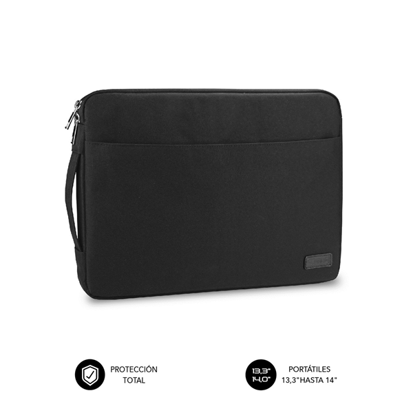 MALETIN PORTATIL SUBBLIM 13.3" - 14" SLEEVE URBAN BLACK