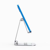 Miniatura 6 de AISENS Soporte De Sobremesa Tamaño XL Ajustable (2 Pivotes) Para Movil / Tablet, Plata