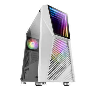Caja-MARS-GAMING--MC777-Caja-de-ordenador-ATX-Iluminacion-ARGB-BlancoRGB-Blanco