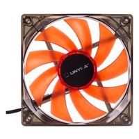 Miniatura 2 de VENTILADOR CAJA AUXILIAR LED 120 X 120 mm LED RED