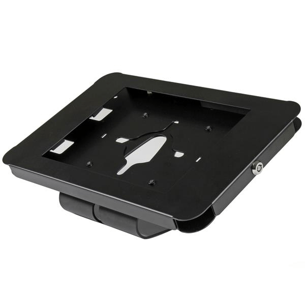 STEEL TABLET HOLDER FOR IPAD LOCKABLE DESK OR WALL MOUNTAB LE