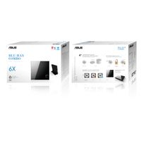 Miniatura 4 de REGRABADORA ASUS DVD SBC-06D2X-U + LECTOR BLURAY SLIM EXTERNA USB2.0 NEGRA