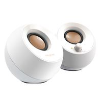 Miniatura 2 de ALTAVOCES CREATIVE PEBBLE 2.0 SPEAKER USB BLANCO 51MF1680AA001