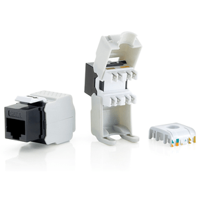 KIT-8-UDS-CONECTOR-HEMBRA-RJ45-UTP-CAT6-PANEL-KEYSTONE-TOOL-FREE