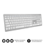 TECLADO-INALAMBRICO-SUBBLIM-BLUETOOTH-PURE-SILVER