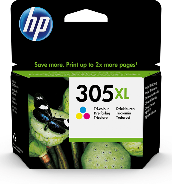 CARTUCHO HP TRICOLOR 305XL 3YM63AE