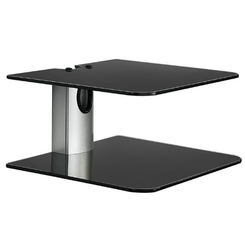 SOPORTE DE PARED DE 2 BALDAS PARA SINTONIZADORES/REPRODUCTORES HASTA 10KG