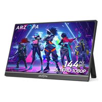 Miniatura 2 de ARZOPA Z1FC 16 1   144Hz Monitor Port  til Gaming Monitor Ultra Delgado Segunda Pantalla Externa para Laptop PC Mac PS3 4 5 Xbox