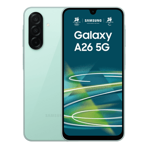 Smartphone-SAMSUNG-Galaxy-Galaxy-A26-6.7--5G-6GB-128GB-Color-menta