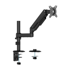 AISENS Soporte de Mesa Eco Contrapeso Giratorio e Inclinable para Monitor TV 9KG  3 Pivotes  1 Brazo  de 17  32   Negro
