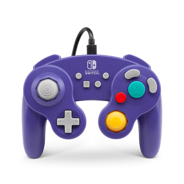 gamepad power a gamecube purple