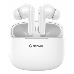 AURICULARES BLUETOOTH DENVER TWE-48W INALAMBRICOS BLANCOS