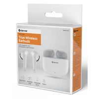 Miniatura 8 de AURICULARES BLUETOOTH DENVER TWE-48W INALAMBRICOS BLANCOS