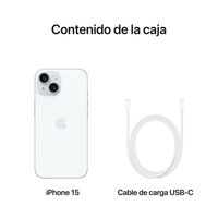 Miniatura 10 de APPLE iPhone 15 6.1" 5G 128GB Azul