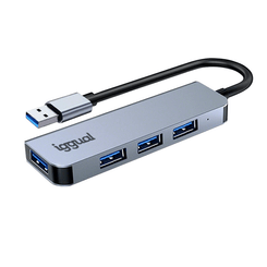 iggual Hub USB-A 3.0 x 4 puertos HUB-A-4p