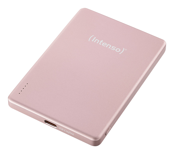 Intenso Powerbank MW5000 MagSafe Rosado