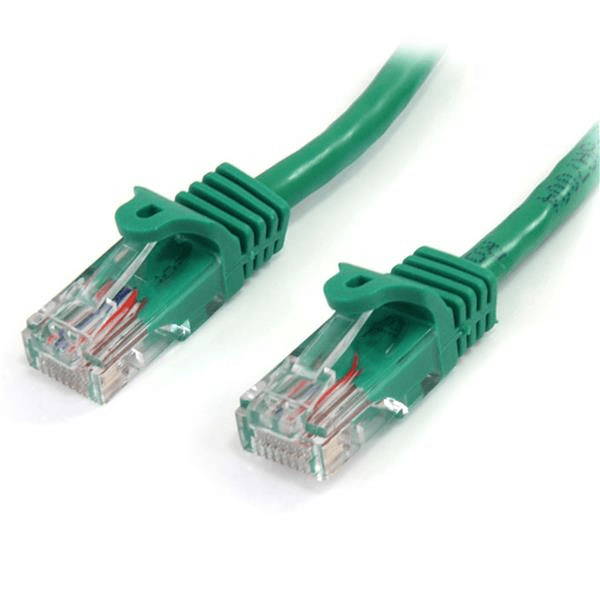 3m cat 5e green snagless ethernet rj45 cable male to ma le