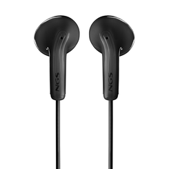 AURICULAR INTRAUDITIVO USB-C NGS CROSS GLIDE MICROFONO CABLE 1.2M COLOR NEGRO
