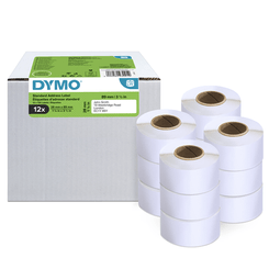 PACK 12 ROLLORS LW ETIQUETAS 28X89MM DYMO 2093091